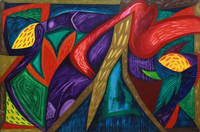 Ein Werk von Lojze Logar | Foto: Lojze Logar