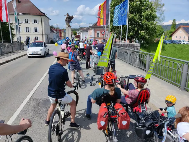 Kinder erobern die Straßen  - und machen Braunau radfreundlicher