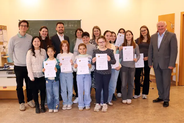 Erfolgreiche Teilnahme am Jugendmusikwettbewerb