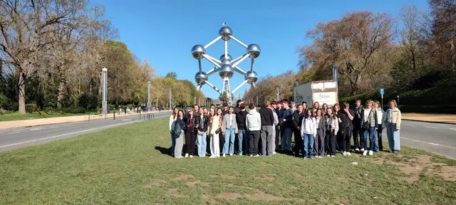 Das Atomium in Brüssel. | Foto: BHAK Hartberg
