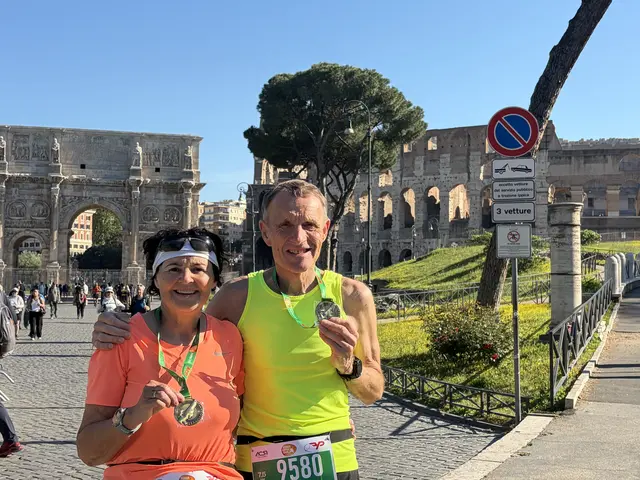 Renate und Manfred Rettenegger in Rom. | Foto: Rettenegger