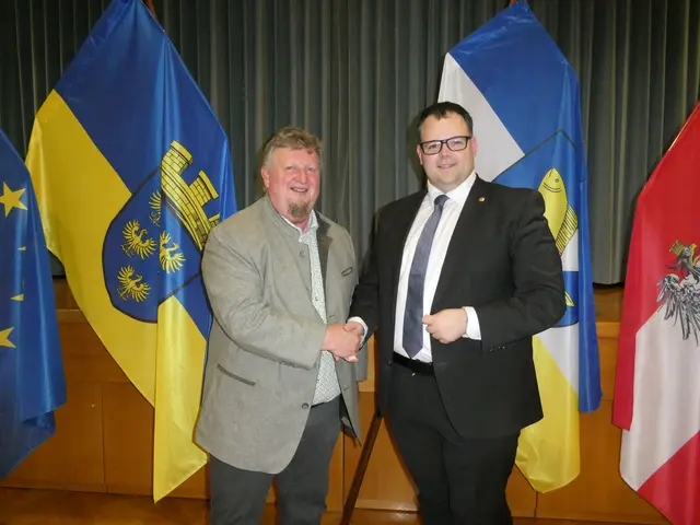 Bürgermeister Peter Lielacher und Nationalrat Thomas Elian | Foto: ©Petra Kahofer