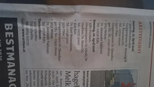 Fehlende Dienste für Geneinden Bergland+Petzenkirchen