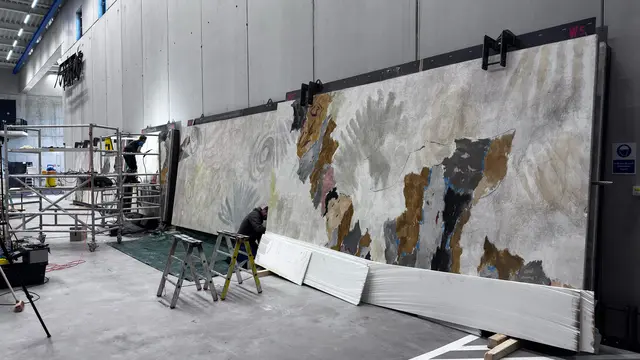 Künstlerresidenz und Festspielhaus Erl werden Heimat für Max Weilers Fresken