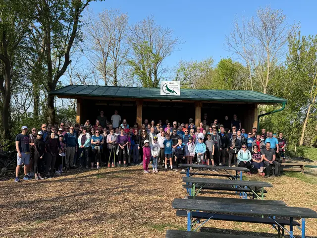 Knapp 100 Menschen nahmen am "Lauf gegen Krebs" teil.  | Foto: Marktgemeinde Götzendorf