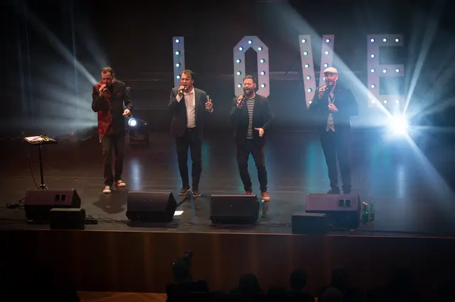 Die Gruppe besteht aus Tommy Schmid, Andi Hobel, Christoph Murke und Marko Zeiler. | Foto: Dominik Brei