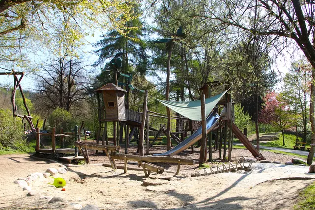 ...der "Dschungelspielplatz" ist besonders beliebt.