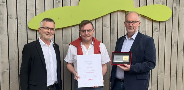 Von links: Thomas Denk, Christian Buchner und Christian Naderer. | Foto: Buchner