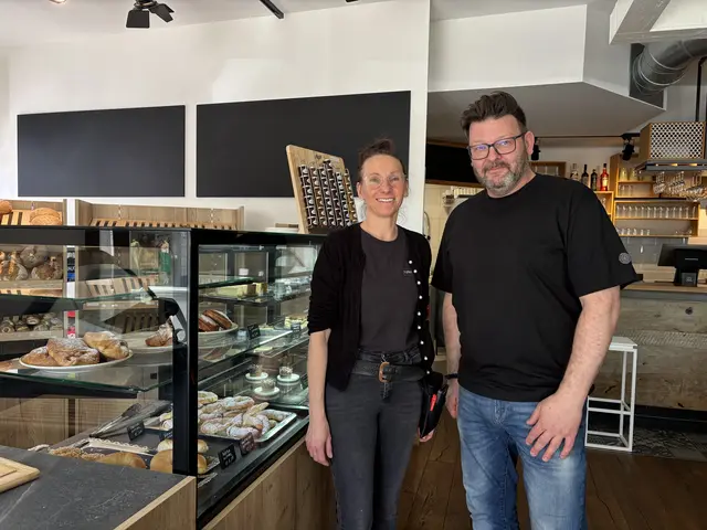 Alexandra Jakel und Markus Joschek haben in Mattersburg das Stadtcafé eröffnet. | Foto: MeinBezirk / Jennifer Flechl