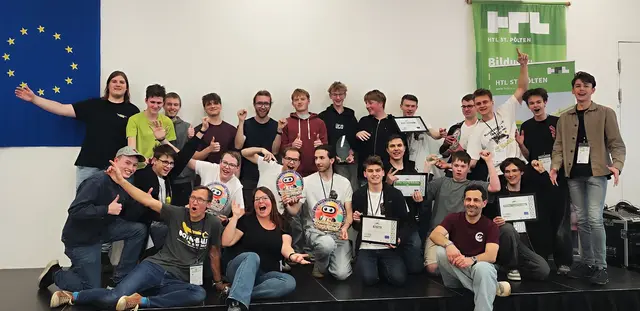 St. Pölten stellt den Europameister im Robotikbewerb Open
