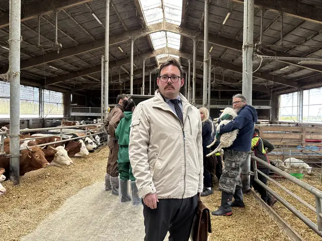 Rechtsvertreter Benjamin Biberhofer bei der Abnahme. | Foto: MeinBezirk