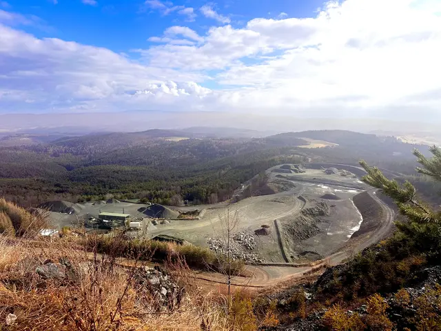 Auch im Steinbruch Bernstein steht der Abbau seit Dezember still. | Foto: MeinBezirk/Lisa Stöckl