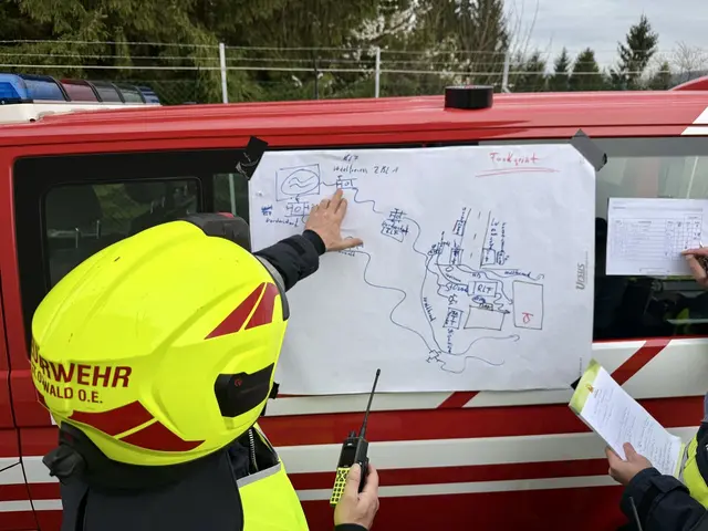 Der "Einsatz" war gut koordiniert. | Foto: Feuerwehrabschnitt 02 - Eibiswald
