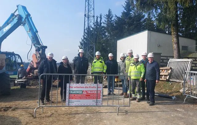 Sanierung der Wassertransportleitung vom Hochbehälter Dietweis | Foto: Stadtgemeinde Heidenreichstein