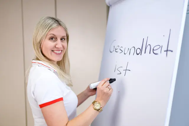 Helene Atalla ist für ihre zweigleisige Therapie bekannt. | Foto: Justin Bockey