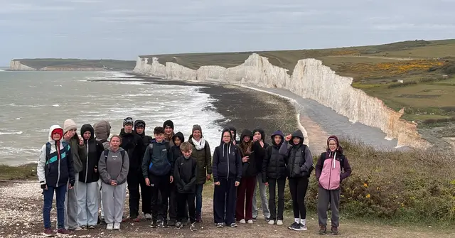 Die 4B-Klasse des Marianums Freistadt in England. | Foto: Anna Naderhirn