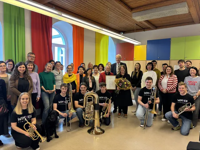 Besuch von Bischöfin Cornelia Richter am Wimmer Gymnasium