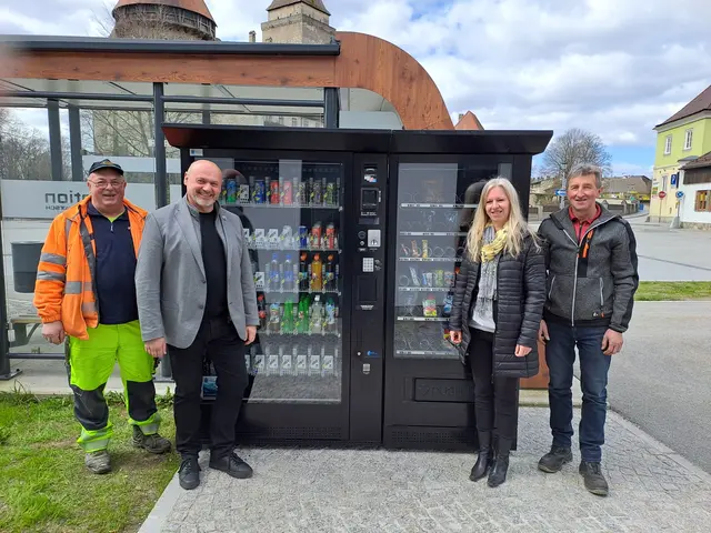 Getränke- und Snackautomat beim Busbahnhof | Foto: Stadtgemeinde Heidenreichstein