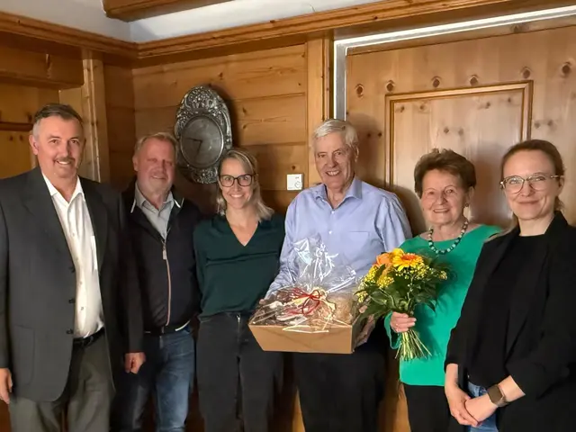 Geburtstagsgratulation in Pfaffenhofen