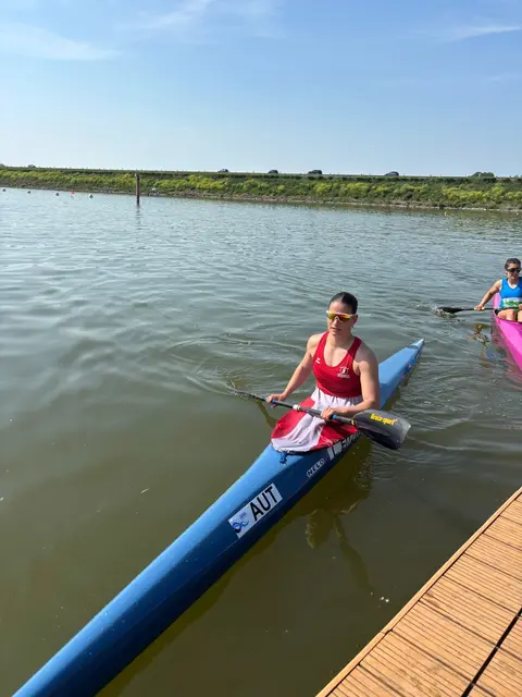 Laura Eitzinger holte bei Kanu-Regatta zweimal Silber für Österreich