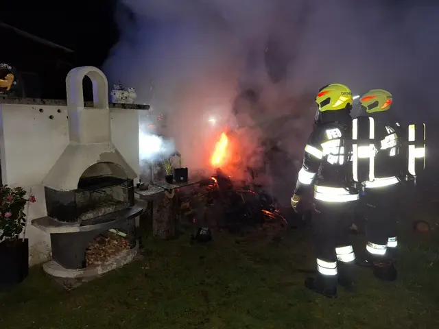 In der Nacht von Montag auf Dienstag gab es Brandalarm in Kapfenberg. | Foto: FF Kapfenberg Diemlach