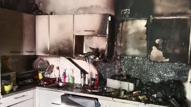 Am Dienstag kam es zu einem Küchenbrand in der Steyrergasse.  | Foto: BF Graz
