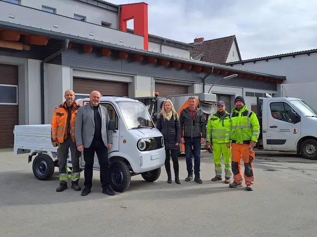 Neues E-Fahrzeug für den Bauhof | Foto: Stadtgemeinde Heidenreichstein