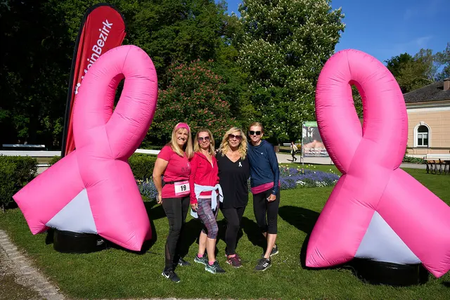 2025 fand der Pink Ribbon Charity-Lauf zum 10. Mal statt. | Foto: Holnsteiner
