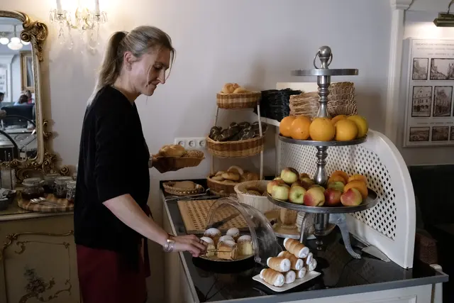 Im Café Schröckmayr gibt es ein vielfältiges Frühstücksbuffet zum Muttertag. | Foto: Alexander Dauerer