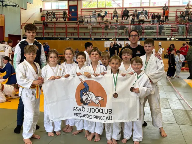 Die Judokids vom ASVÖ Judoclub Friedberg-Pinggau.