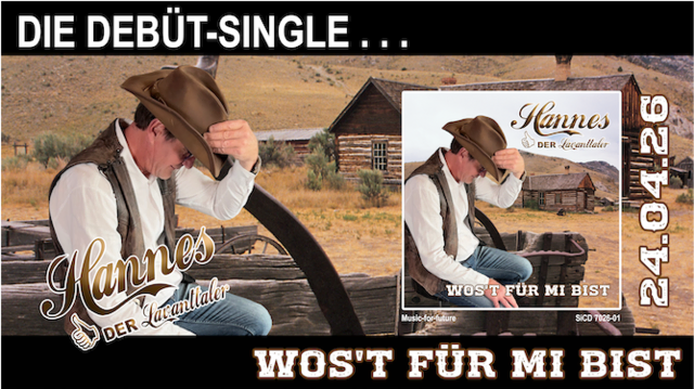 Die neue Solo-Single "Wos't für mi bist" feiert am 24. April Premiere | Foto: Perfect Promotion