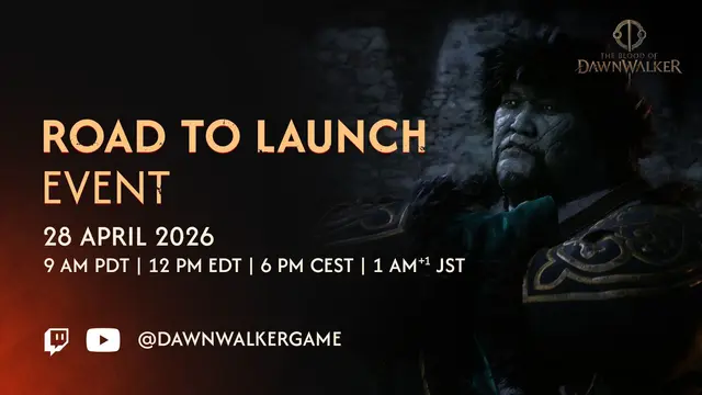 Schon bald gibt es tatsächlich mehr Informationen zu Blood of the Dawnwalker. Am 28. April 2026 werden weitere Details und das Release-Datum bekannt gegeben. | Foto: Rebel Wolves / Bandai Namco