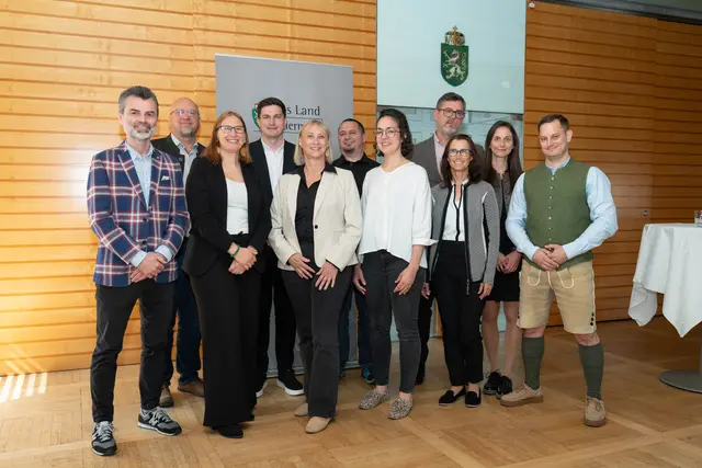 Neues Team im Einsatz: Einige Leitungsfunktionen an der Spitze diverser Referate wurden in der BH Leibnitz in den vergangenen Monaten aufgrund von Pensionierungen neu besetzt. | Foto: Land Steiermark/Andreas Resch