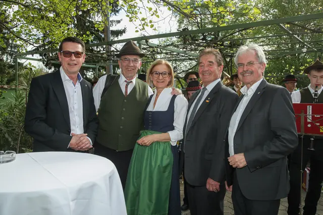 Kurt Hackl, Stöckelmayer, Johanna Mikl-leitner, Ernst Bauer und Karl Wilfing. 
 | Foto: Barbara Loschan