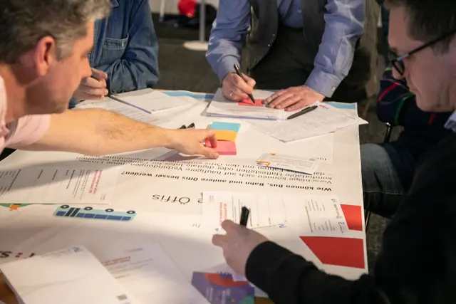 Bei den Ideen-Workshops im März 2026 wurden einige Ideen gesammelt. Bis 30. April 2026 können online noch mehr Ideen eingereicht werden. | Foto: Stadt Salzburg/Anna Pirato