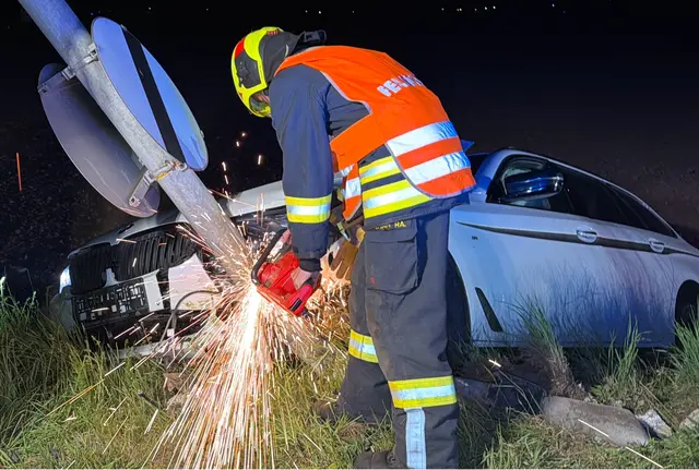 Verkehrsunfall in der Nacht auf Donnerstag in Pöchlarn