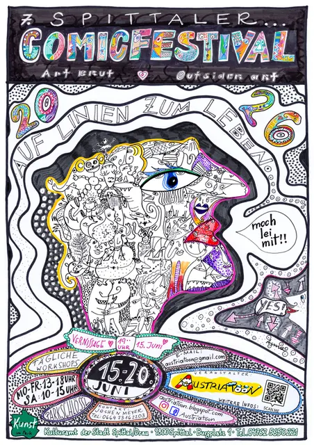 7. Comicfestival Spittal startet im Juni