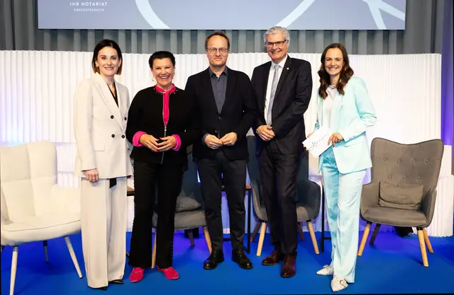 OÖ Notare luden zum Dialog über die Kunst des langen Bestehens