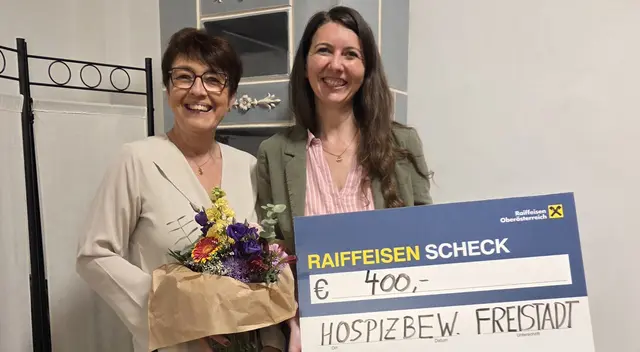 Autorin spendete 400 Euro an Hospizbewegung