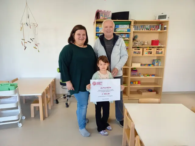 Joiser Pensionisten unterstützen den örtlichen Kindergarten