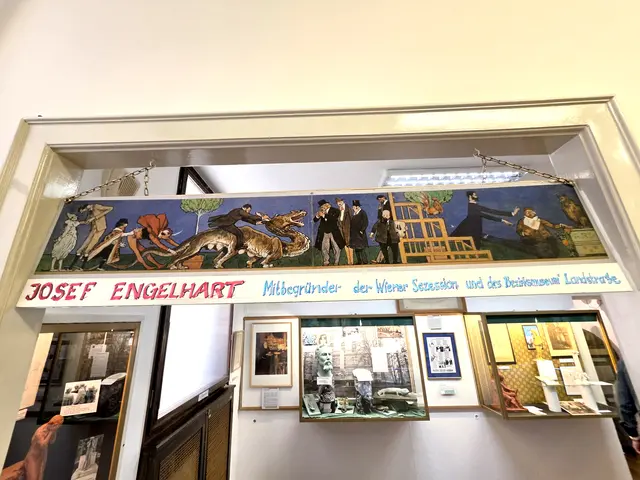 Einblick in die Ausstellung „Josef Engelhart“ im Bezirksmuseum Landstraße. | Foto: CulturaLatina