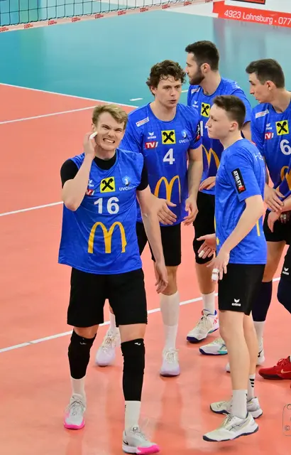 Rieds Volleyballer wollen am Sonntag in Finalserie ausgleichen