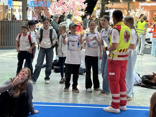 An den Stationen wird geprüft, ob die Teilnehmerinnen und Teilnehmer ihr Wissen auch umsetzen können. | Foto: MeinBezirk Salzburg