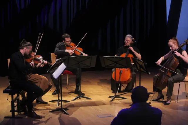 Gastspiel vom Schubert Streichquintett im Europasaal