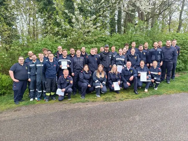 Alle Teilnehmer konnten das Modul positiv abschließen. | Foto: Feuerwehr