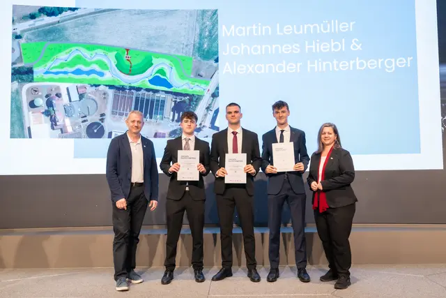 Bautechnikpreis für HTL-Schüler aus dem Bezirk Kirchdorf