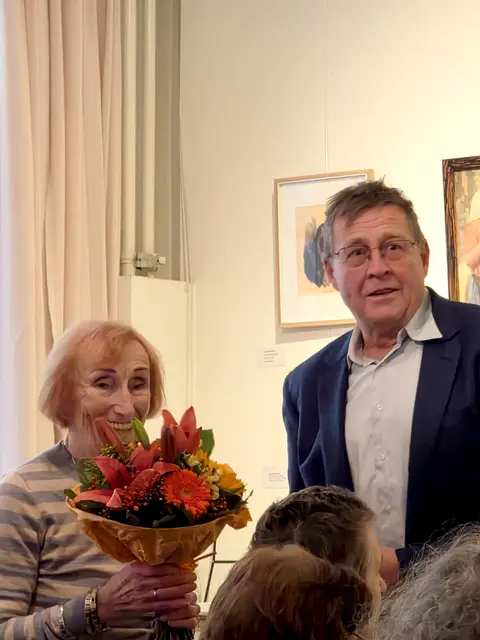 Besonderer Dank an Christine Dobersberger für ihre jahrzehntelange Tätigkeit im Bezirksmuseum Landstraße. | Foto: CulturaLatina