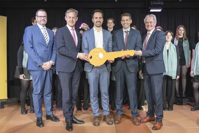 Eröffnung des runderneuerten Gymnasiums Perchtoldsdorf