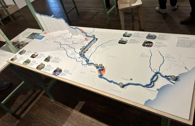 Die neue Ausstellung "Im Fluss" verrät alles über die Donau. | Foto: MeinBezirk/Birgit Bachhofner