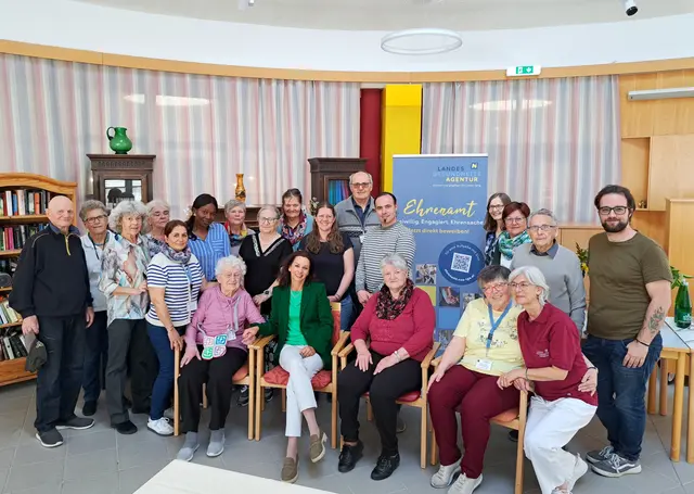 Treffen der „Ehrenamtlichen“ im PBZ Mistelbach